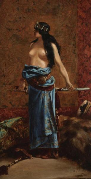 Salammbo by Benjamin Constant Oil Painting Reproductions