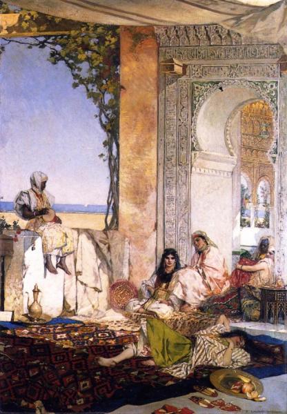 Women Of The Harem, Morocco by Benjamin Constant