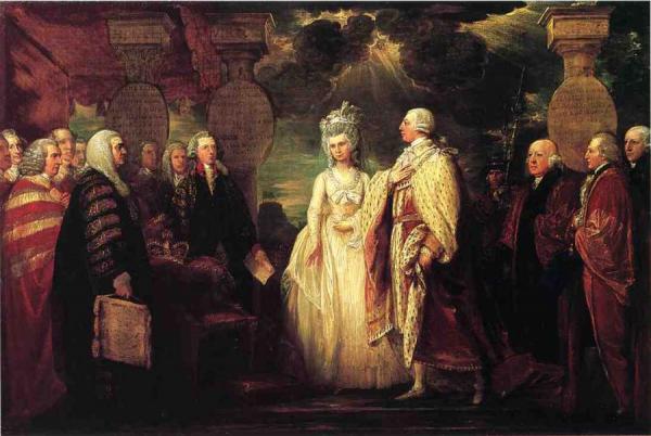 Benjamin West His Majesty George Iii Resuming Power