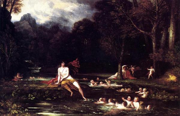 Narcissus And Echo by Benjamin West