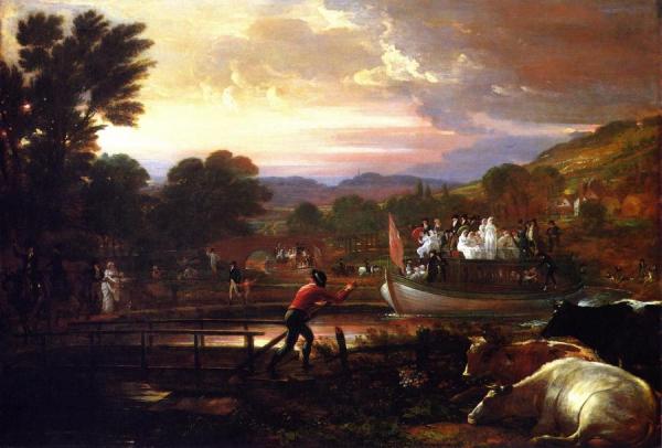 Paddington Canal by Benjamin West