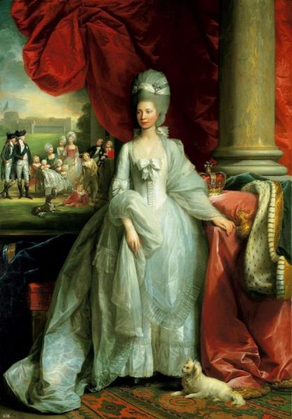 Queen Charlotte (1744-1818) by Benjamin West