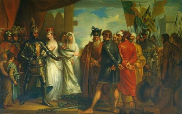 The Burghers Of Calais by Benjamin West