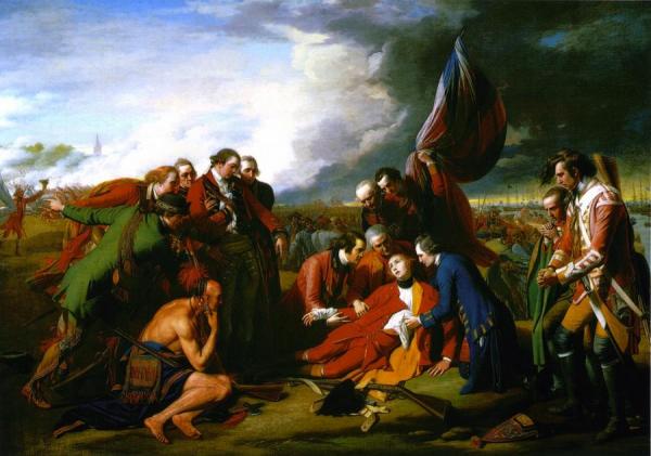 The Death Of General Wolfe by Benjamin West