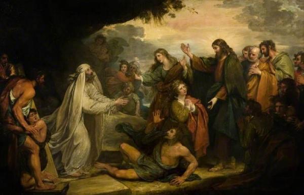 Benjamin West The Raising Of Lazarus