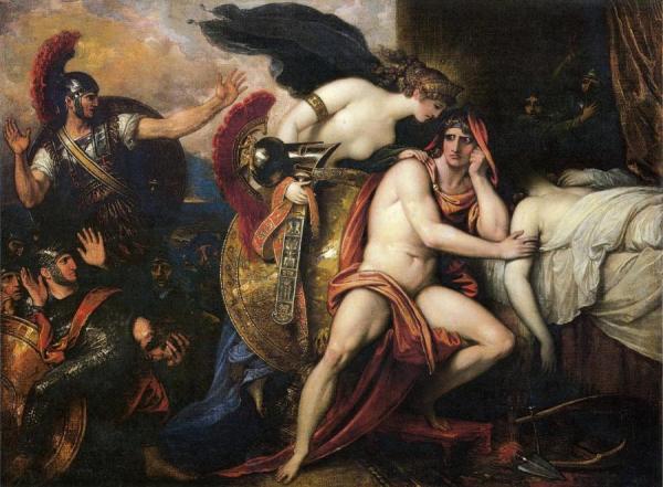 Thetis Bringing The Armor To Achilles by Benjamin West