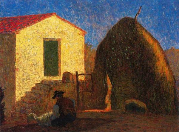 Sheepshearing by Benvenuto Benvenuti