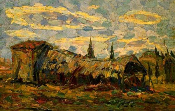Summer Morning by Benvenuto Benvenuti Oil Painting Reproductions