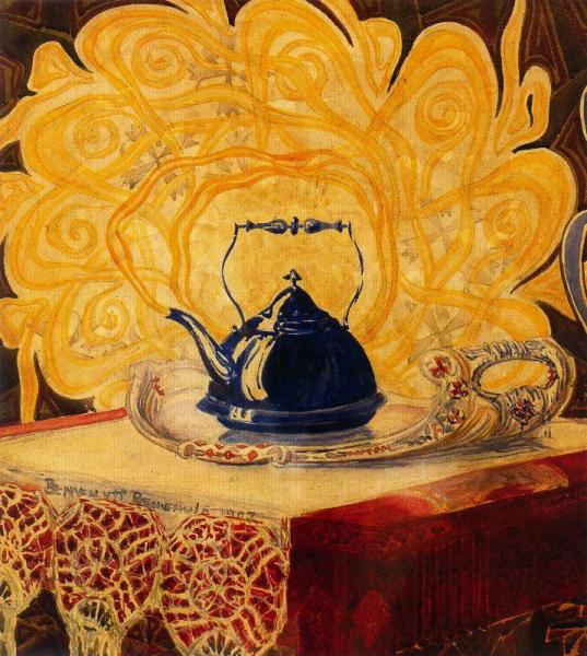 Teapot by Benvenuto Benvenuti Oil Painting Reproductions