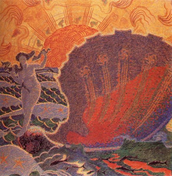 The Birth Of Venus by Benvenuto Benvenuti Oil Painting Reproductions