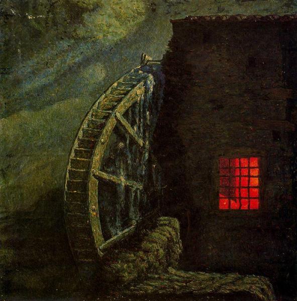 The Mill, The Night And The Storm by Benvenuto Benvenuti