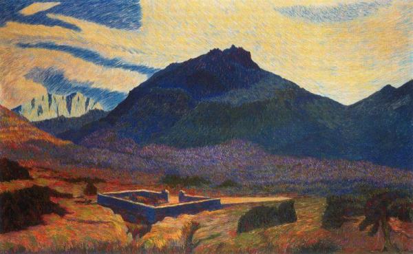 The Tomb Of Segantini by Benvenuto Benvenuti