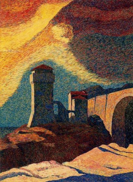 The Tower by Benvenuto Benvenuti Oil Painting Reproductions