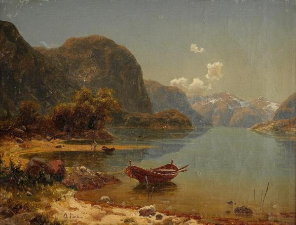 Fjord Landscape by Bernt Lund