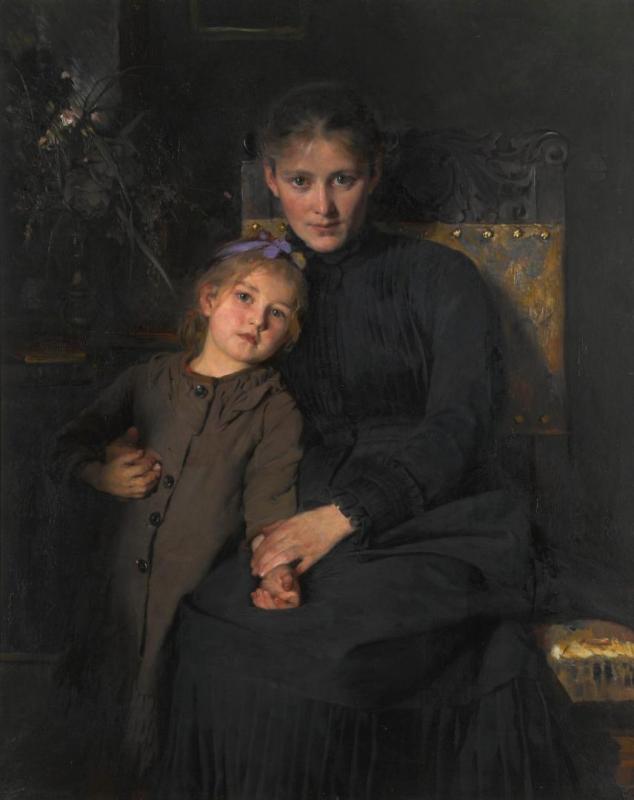 Tender Moments by Bertha Wegmann