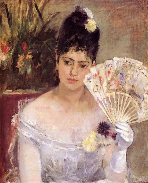 At The Ball by Berthe Morisot