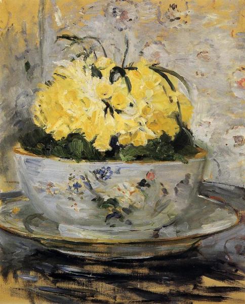 Daffodils by Berthe Morisot