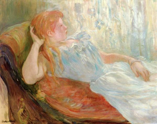 Girl Listening by Berthe Morisot