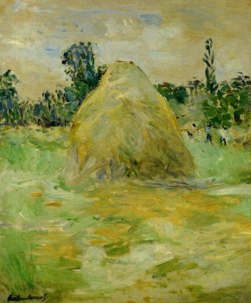 Haystack by Berthe Morisot