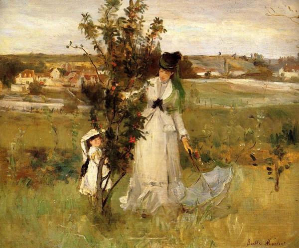 Hide And Seek by Berthe Morisot