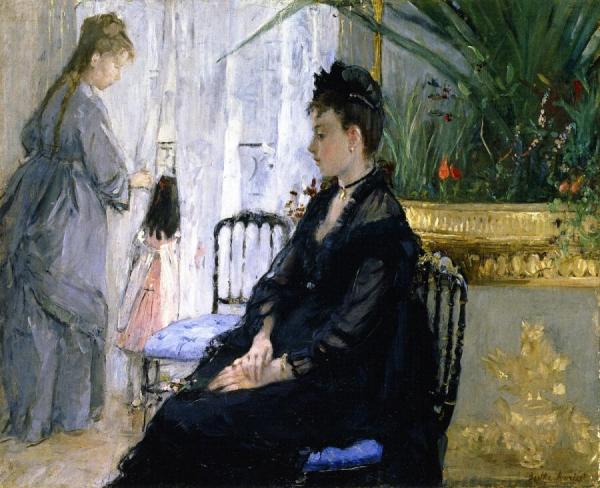 Interior by Berthe Morisot