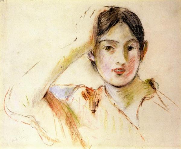 Jeanne Pontillon by Berthe Morisot