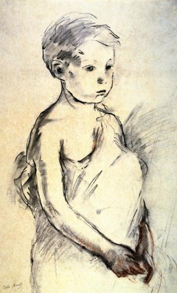 Little Saint John by Berthe Morisot