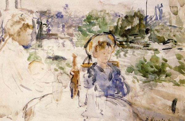 Luncheon In The Countryside by Berthe Morisot