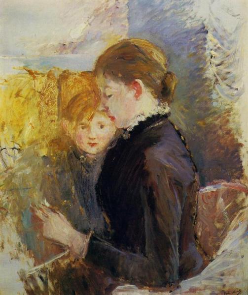 Miss Reynolds by Berthe Morisot