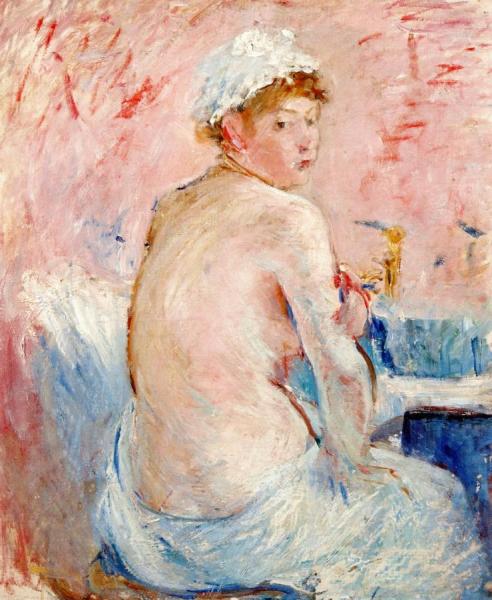 Nude From Behind by Berthe Morisot