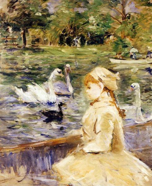 On The Lake by Berthe Morisot
