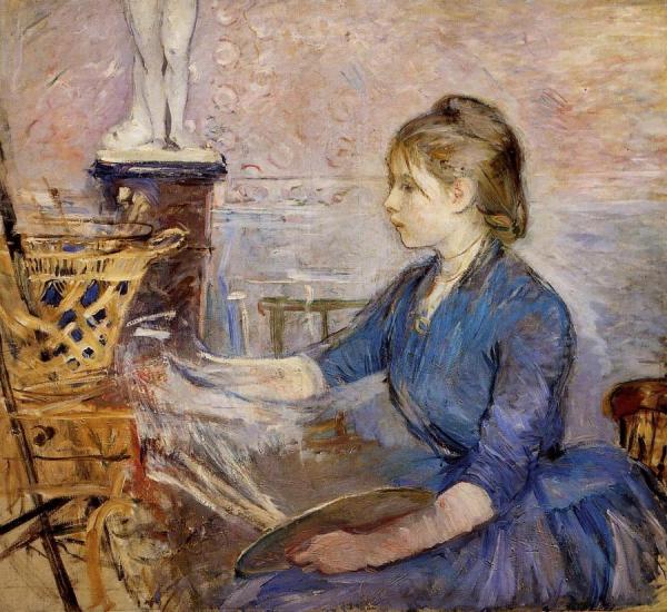 Paule Gobillard Painting by Berthe Morisot