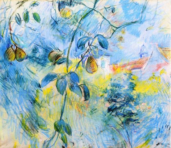 Pears by Berthe Morisot