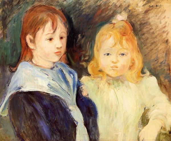 Portrait Of Children by Berthe Morisot