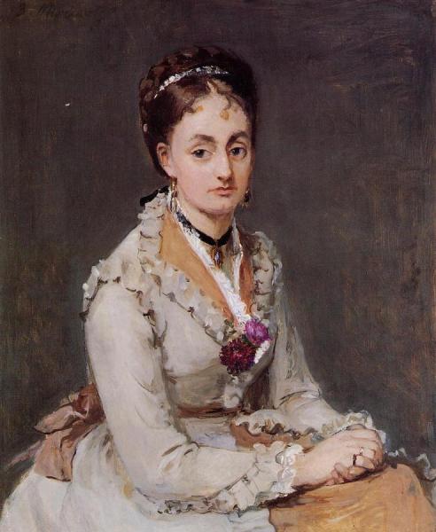 Portrait Of Edma by Berthe Morisot