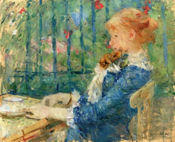 Tea by Berthe Morisot Oil Painting Reproductions