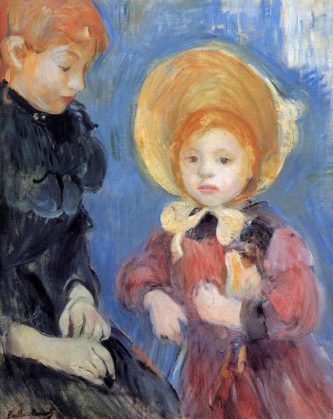 The Black Finger Bandage by Berthe Morisot