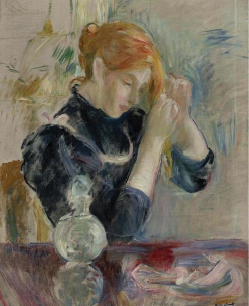 The Toilette by Berthe Morisot