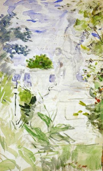 The Tuileries by Berthe Morisot