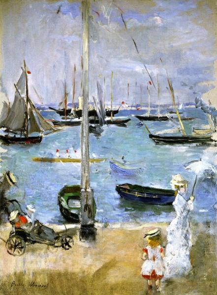 West Cowes, Isle Of Wight by Berthe Morisot