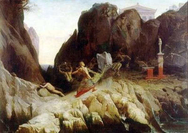 The Wrath Of Orestes by Blaise Alexandre Desgoffe