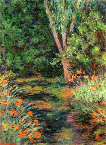 Garden Flowers by Blanche Hoschedé-monet Oil Painting Reproductions