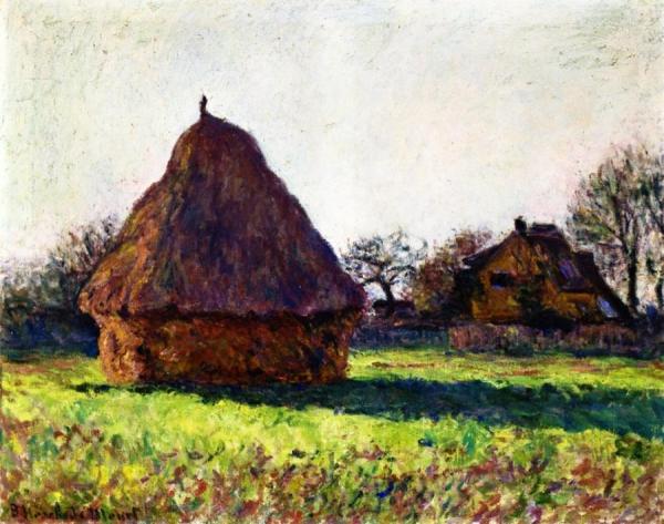 Haystack by Blanche Hoschedé-monet