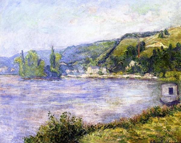 The Banks Of The Seine by Blanche Hoschedé-monet Oil Painting Reproductions