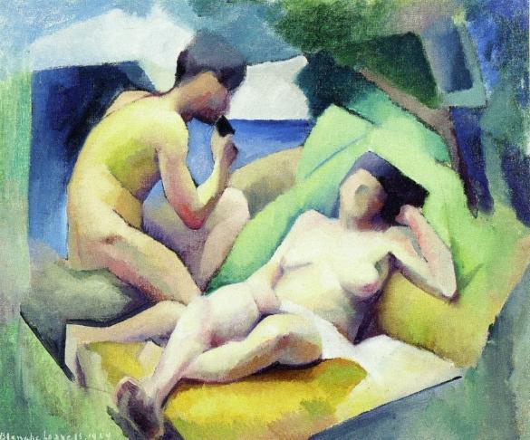 Lhote Class by Blanche Lazzell