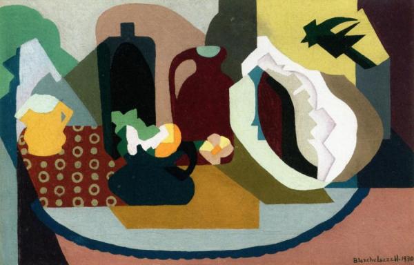 Shell And Jug by Blanche Lazzell