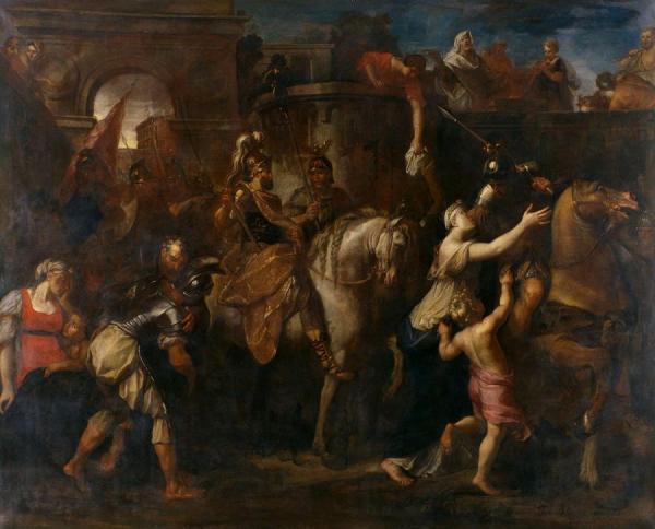 Emigration Of The Tectosages by Bon Boullogne Oil Painting Reproductions
