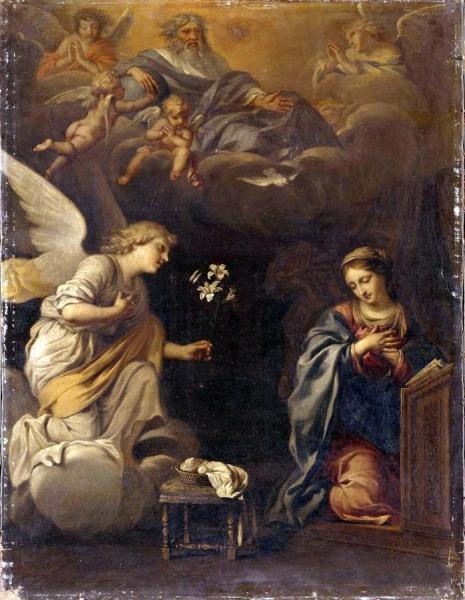 Bon Boullogne The Annunciation