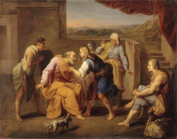 Bon Boullogne Tobias Healing His Father