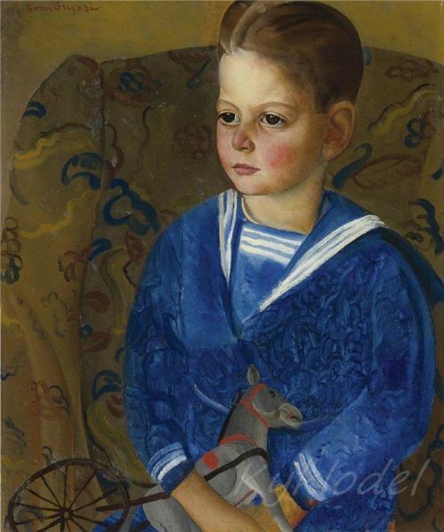 Boy In A Sailor's Suit by Boris Grigoriev
